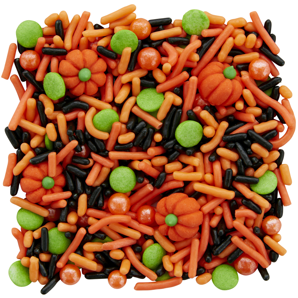 Wilton Halloween Pumpkin Sprinkle Mix, 3.63 oz. image 2