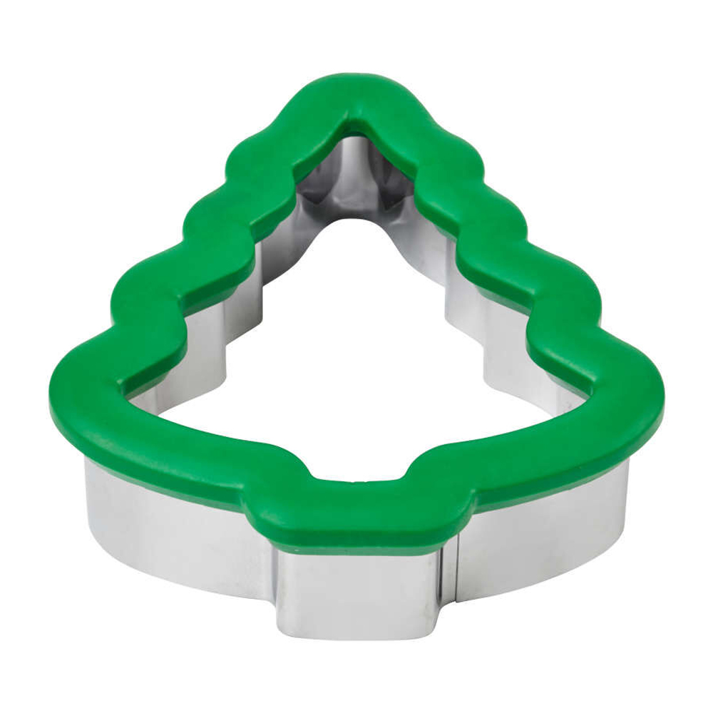 Wilton Christmas Tree Comfort-Grip Cookie Cutter image 1