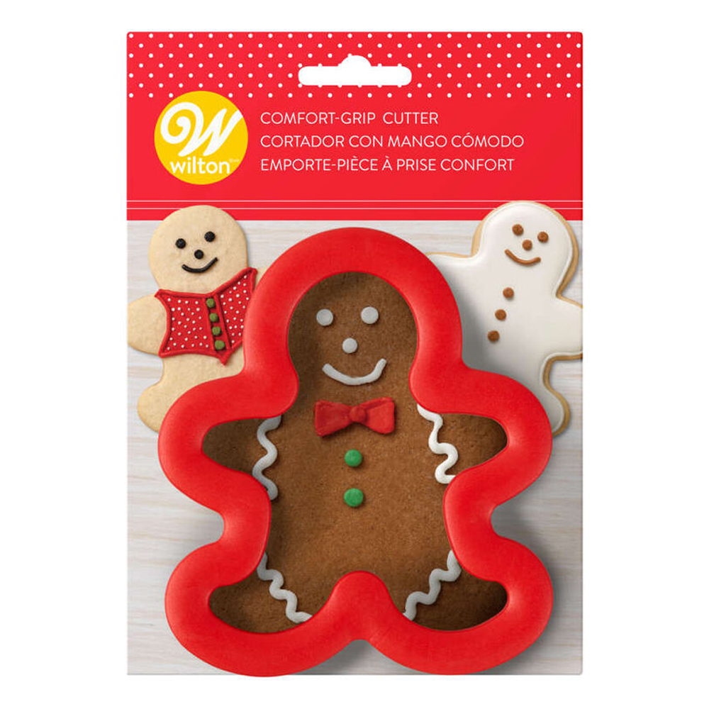 Wilton Gingerbread Man Comfort Grip Cookie Cutter image 2