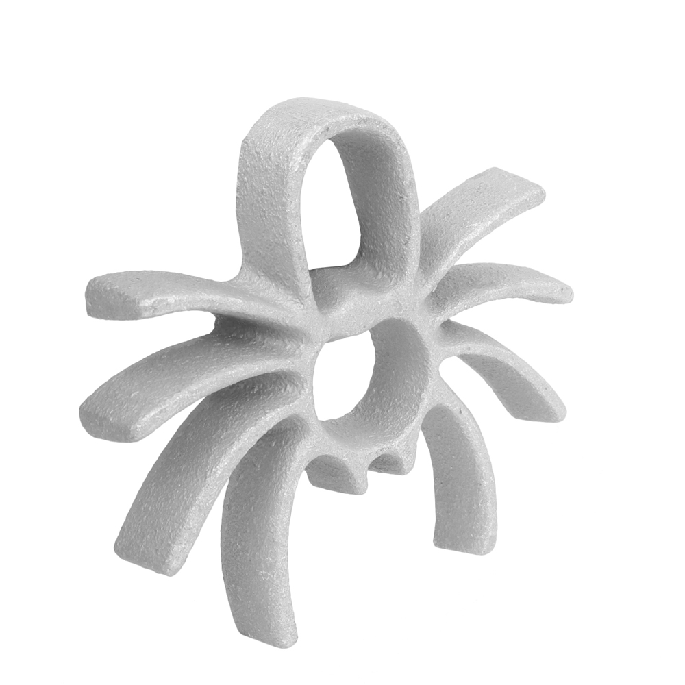 O'Creme Cast-Aluminum Rosette Iron Mold, Spider image 2
