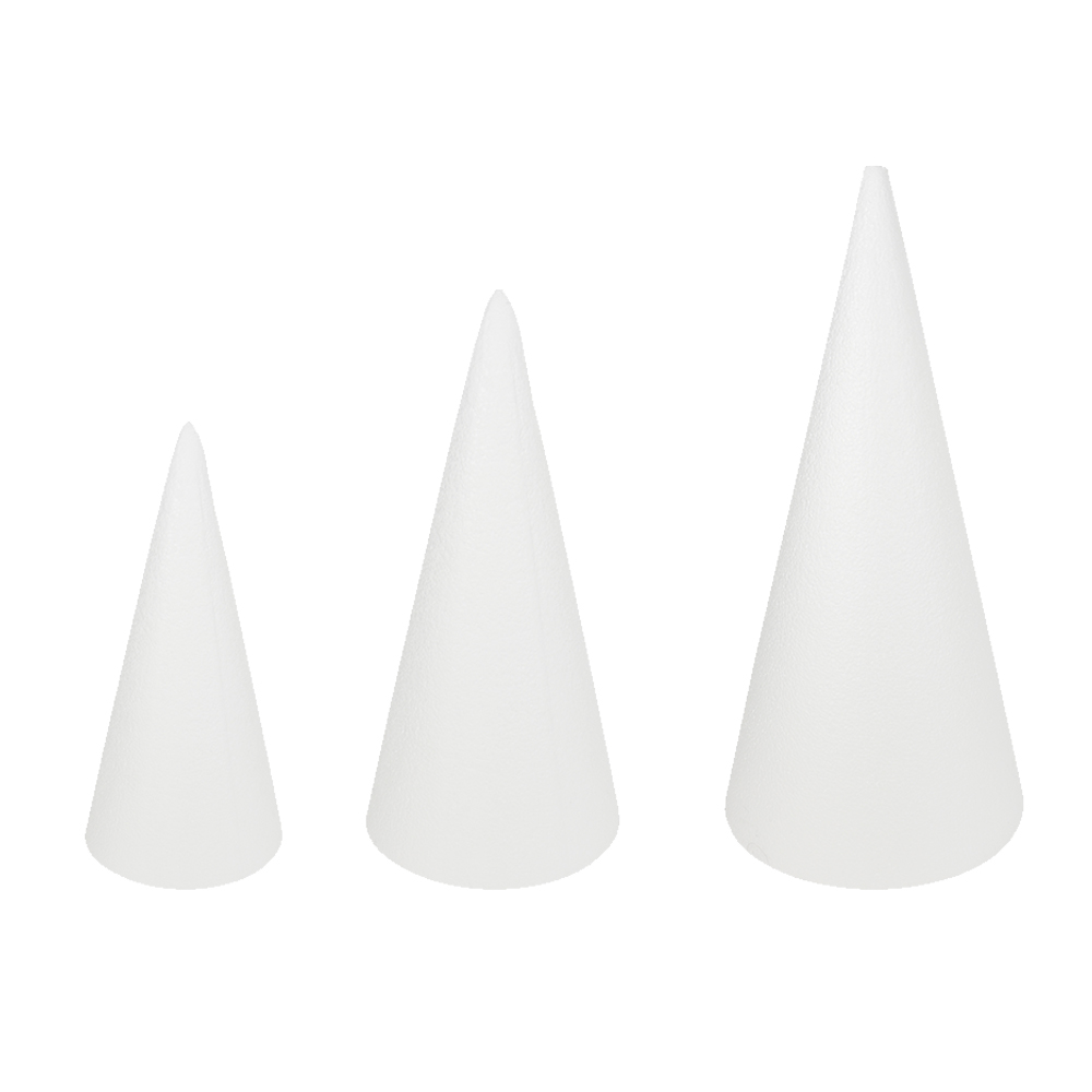 O'Creme Cone Shaped Polystyrene Cake Dummy image 1