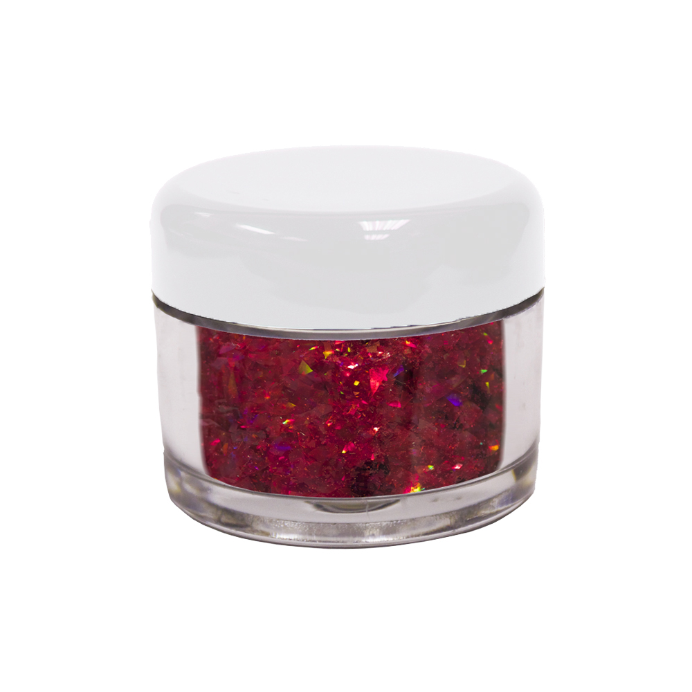 Magic Sparkles Natural Garnet Red Edible Glitter, 3 gr. image 2