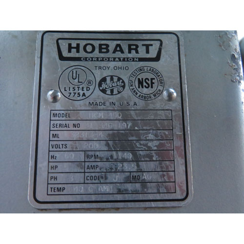 Hobart HCM-450 45 Quart Vertical Cutter Mixer, Used Great Condition image 5