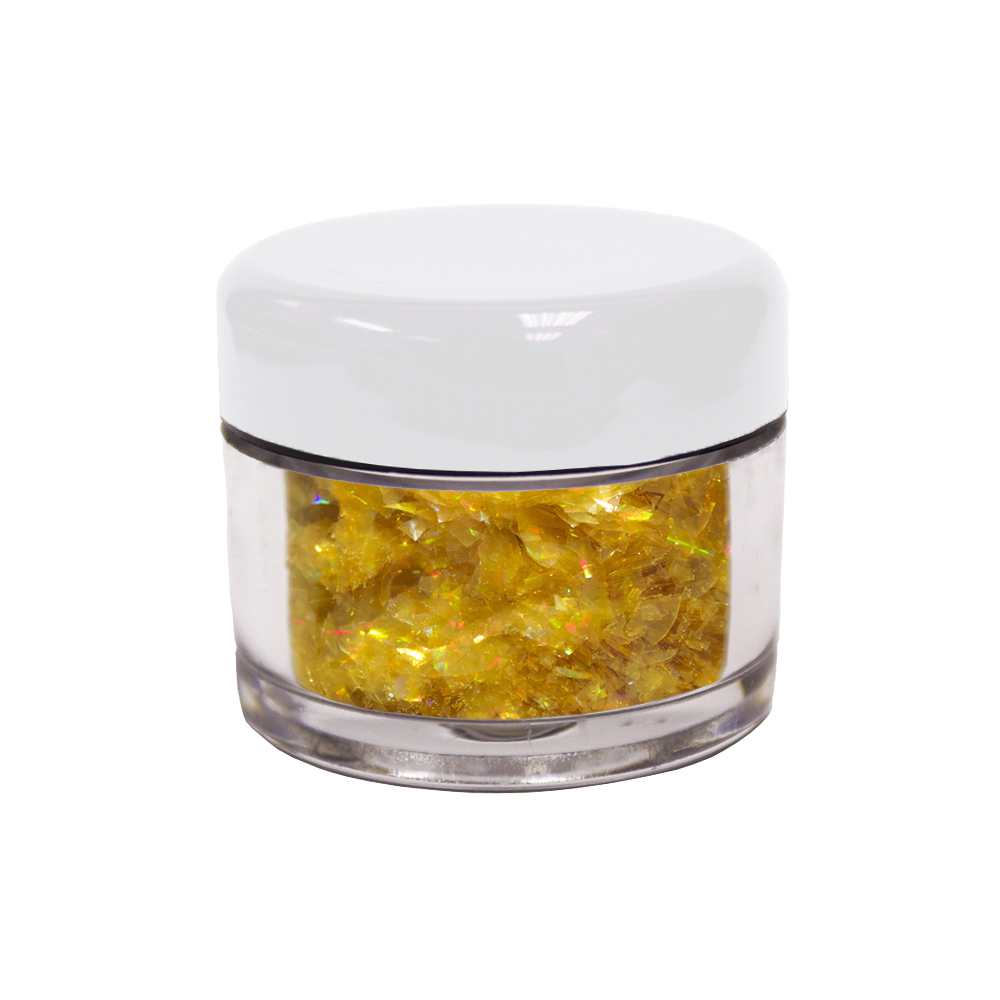 Magic Sparkles Natural Yellow Gold Edible Glitter, 3 gr. image 2