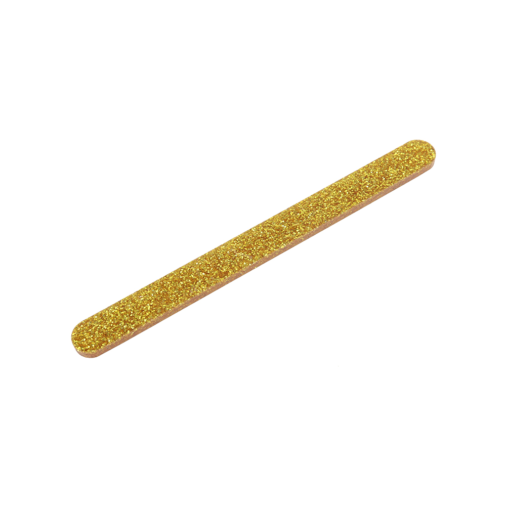 O'Creme Cakesicle Popsicle Yellow Gold Glitter Acrylic Sticks, 4.5" - Pack of 50 image 2