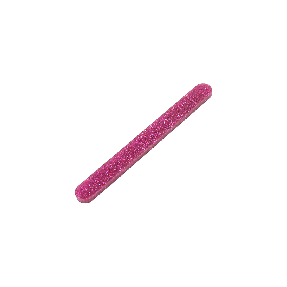 O'Creme Cakesicle Popsicle Pink Glitter Acrylic Sticks, 3" - Pack of 50 image 2