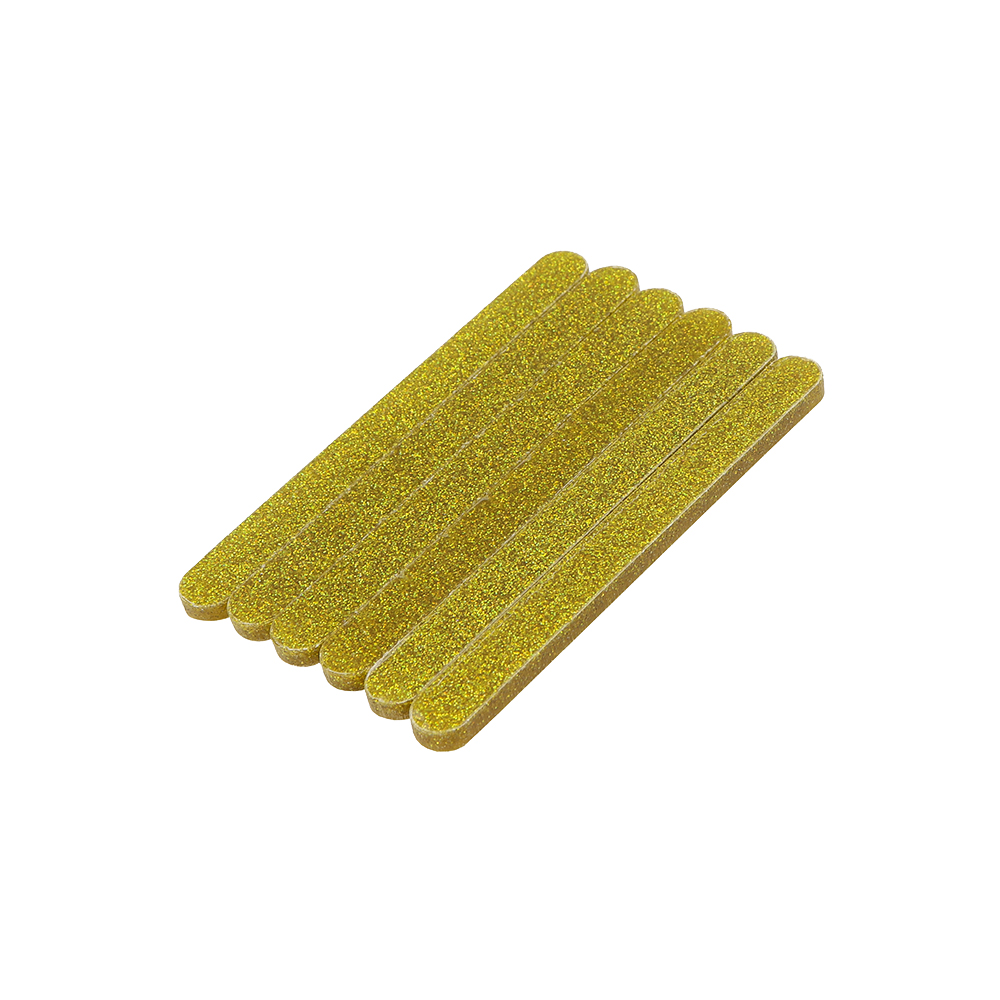 O'Creme Cakesicle Popsicle Gold Glitter Acrylic Sticks, 3" - Pack of 50 image 1