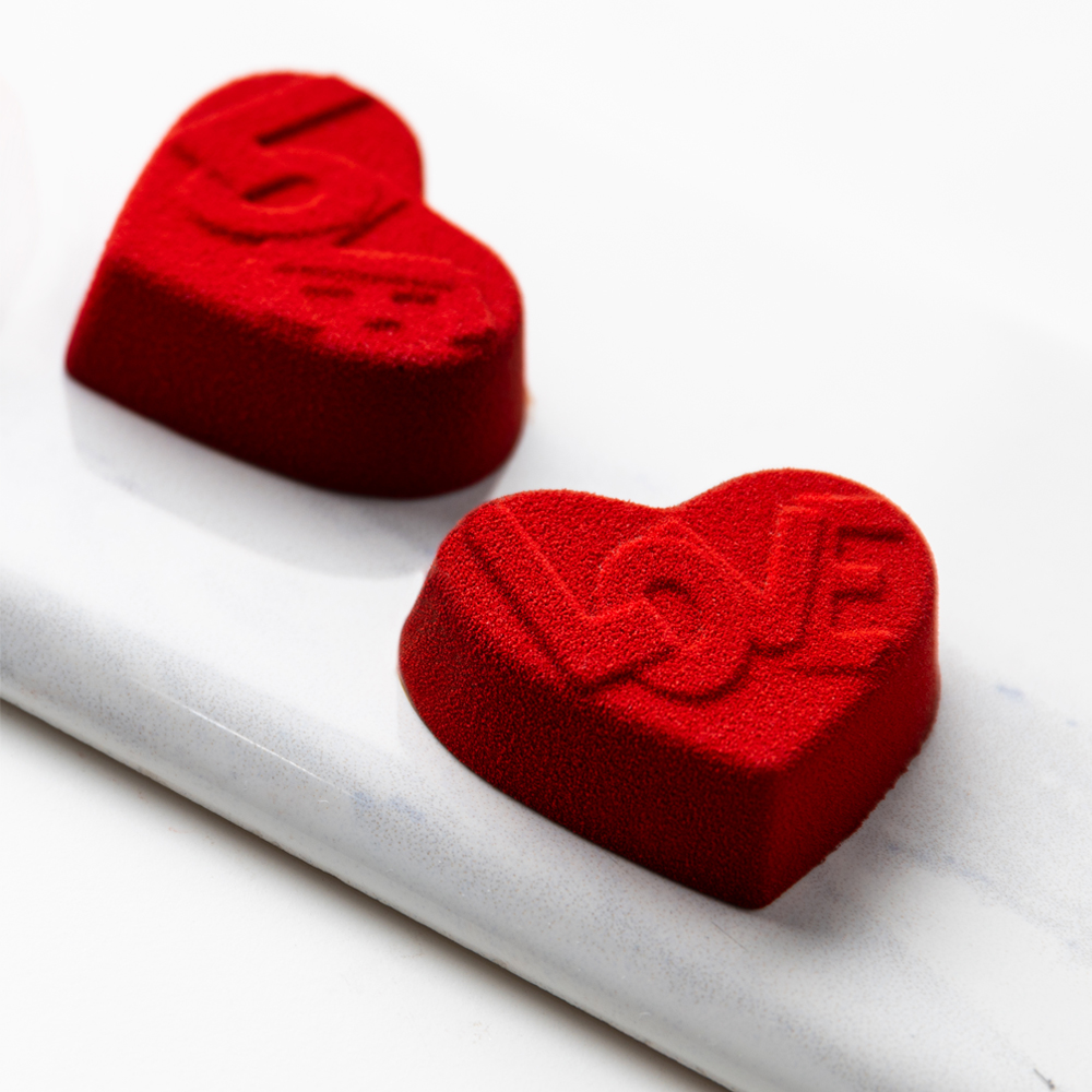 Greyas Polycarbonate Chocolate Mold, Love Heart by Luis Amado, 24 Cavities image 3