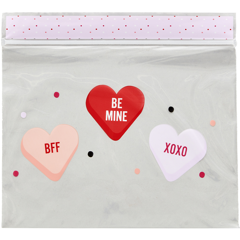Wilton Heart Treat Bags, Pack of 20 image 1