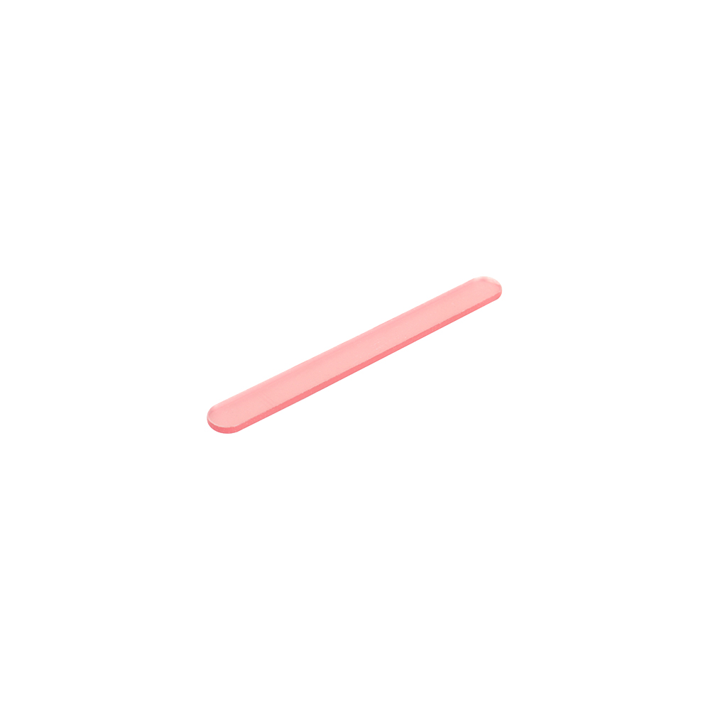 O'Creme Cakesicle Popsicle Pink Acrylic Sticks, 3" - Pack of 50 image 2