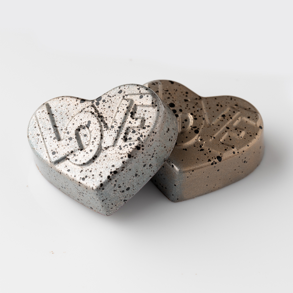 Greyas Polycarbonate Chocolate Mold, Love Heart by Luis Amado, 24 Cavities image 2