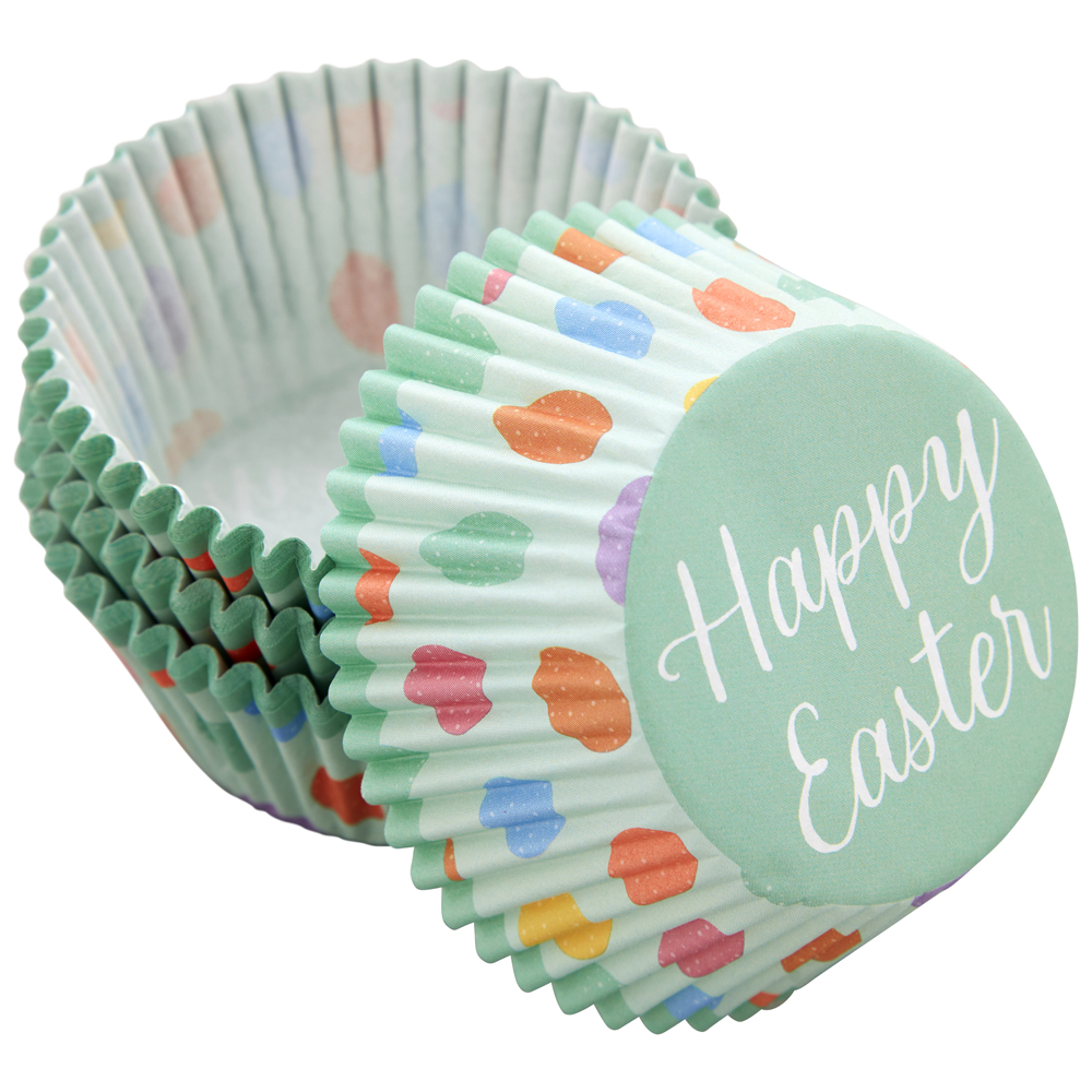 Wilton Happy Easter Standard Cupcake Liners, Pack of 75 image 1