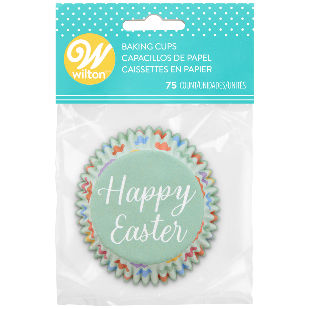 Wilton Happy Easter Standard Cupcake Liners, Pack of 75 image 2