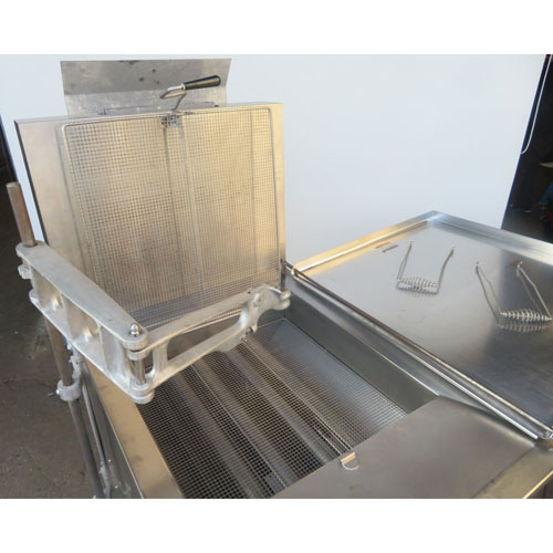 Pitco DD24RUFM Gas Donut Fryer with Oil Filter, Used Excellent