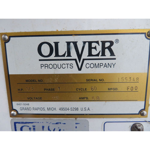 Oliver 702N Bagel Slicer, Used Great Condition image 3