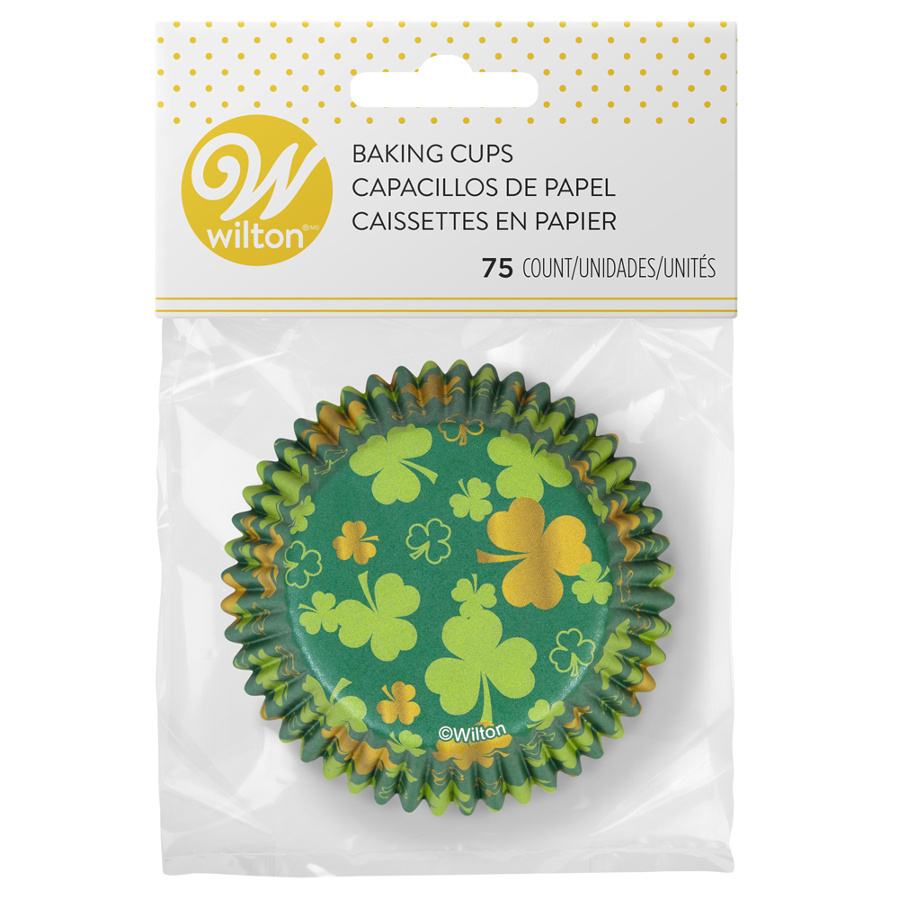 Wilton St. Patrick's Day Cupcake Liners, Pack of 75 image 2
