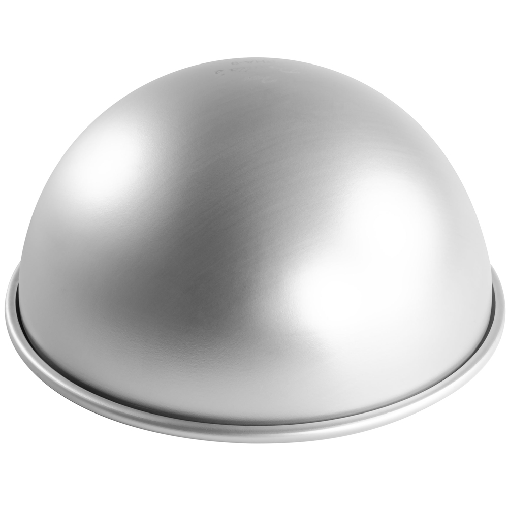 Fat Daddio's Aluminum Hemisphere Cake Pan, 10" x 5" Deep image 1