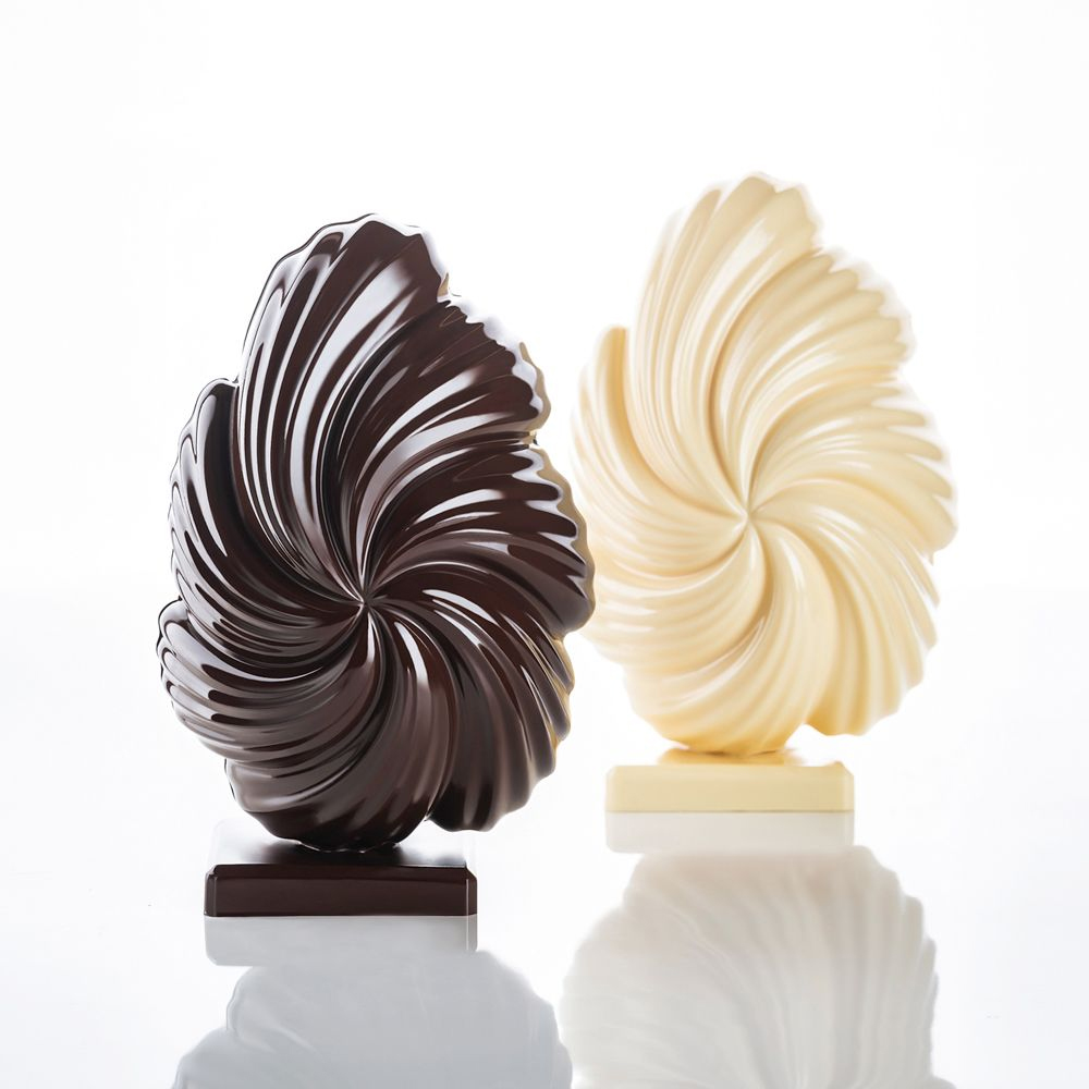 Pavoni KT203 Thermoformed Plastic Chocolate Mold, Zefiro image 1