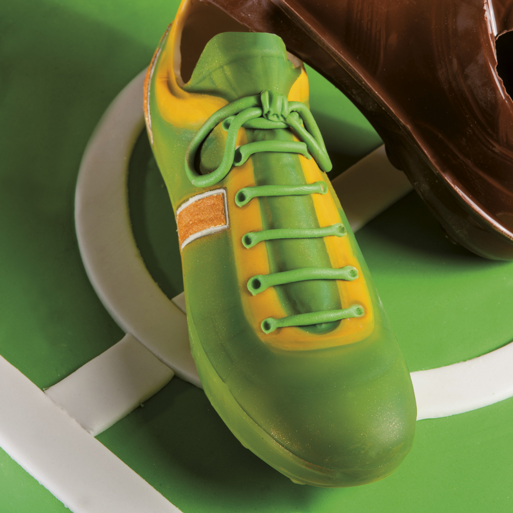 Martellato Plastic Chocolate Mold, Soccer Ball Sneaker image 1