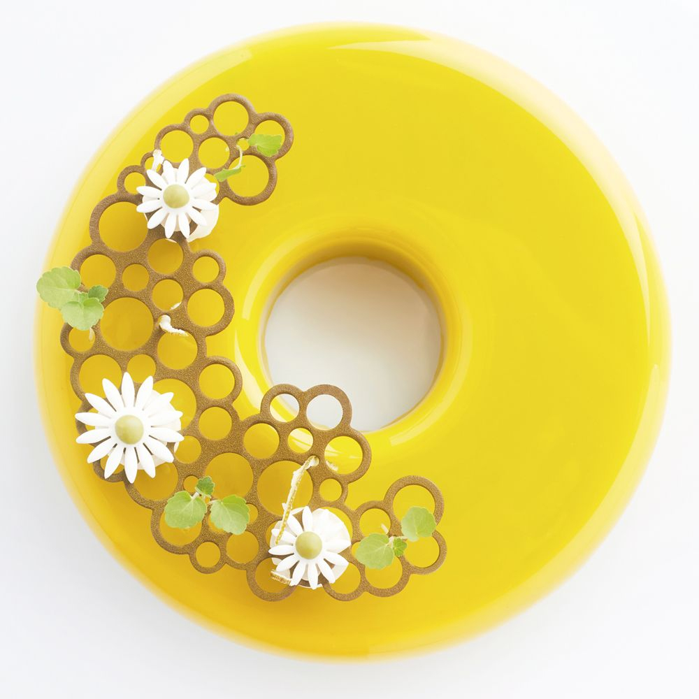 Pavoni Pavodecor Circles Decorative Silicone Mold, 3 Cavities image 1