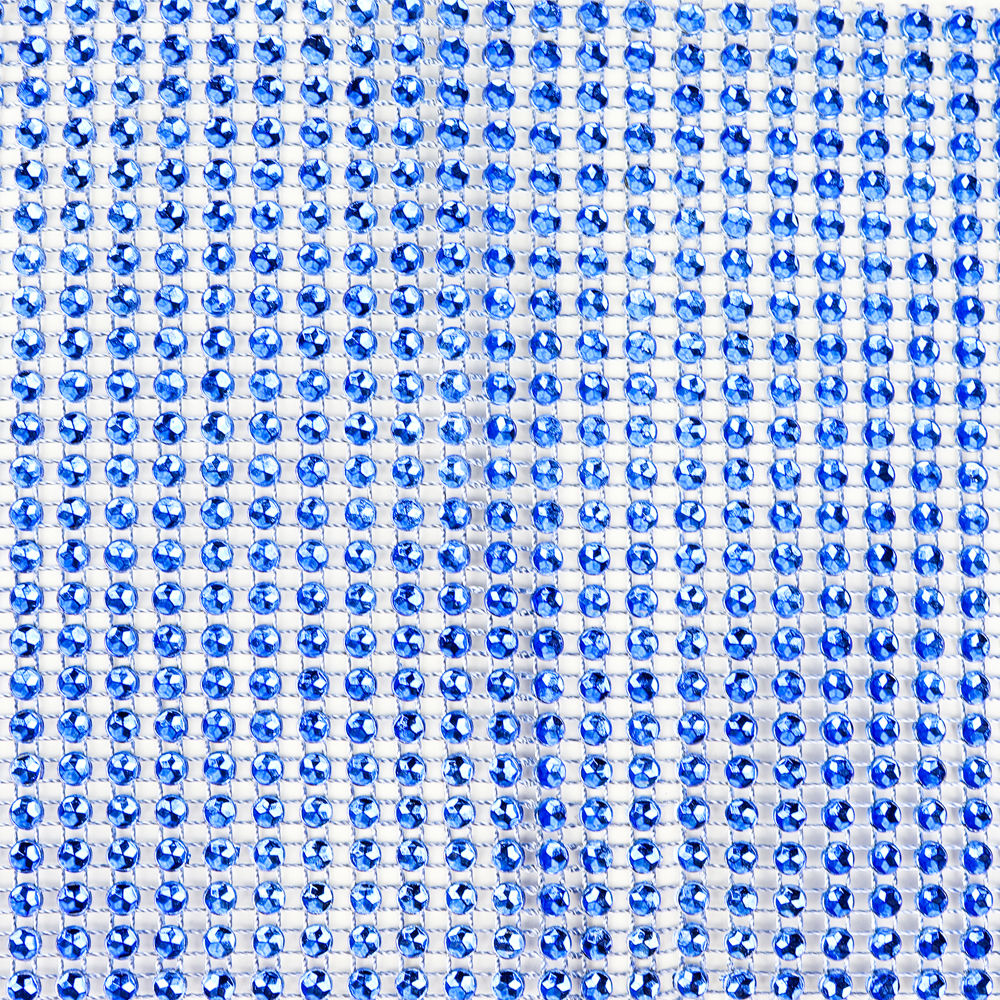 O'Creme Blue Rhinestone Wrap, 4-1/2" x 10 Yards image 1