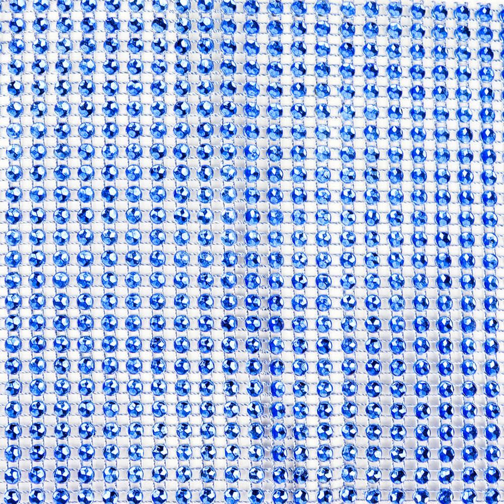 O'Creme Blue Rhinestone Wrap, 4-1/2" x 10 Yards image 1