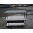 Custom Table S/S With Shelves Used Very Good Condition  image 1