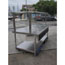 Custom Table S/S With Shelves Used Very Good Condition  image 2