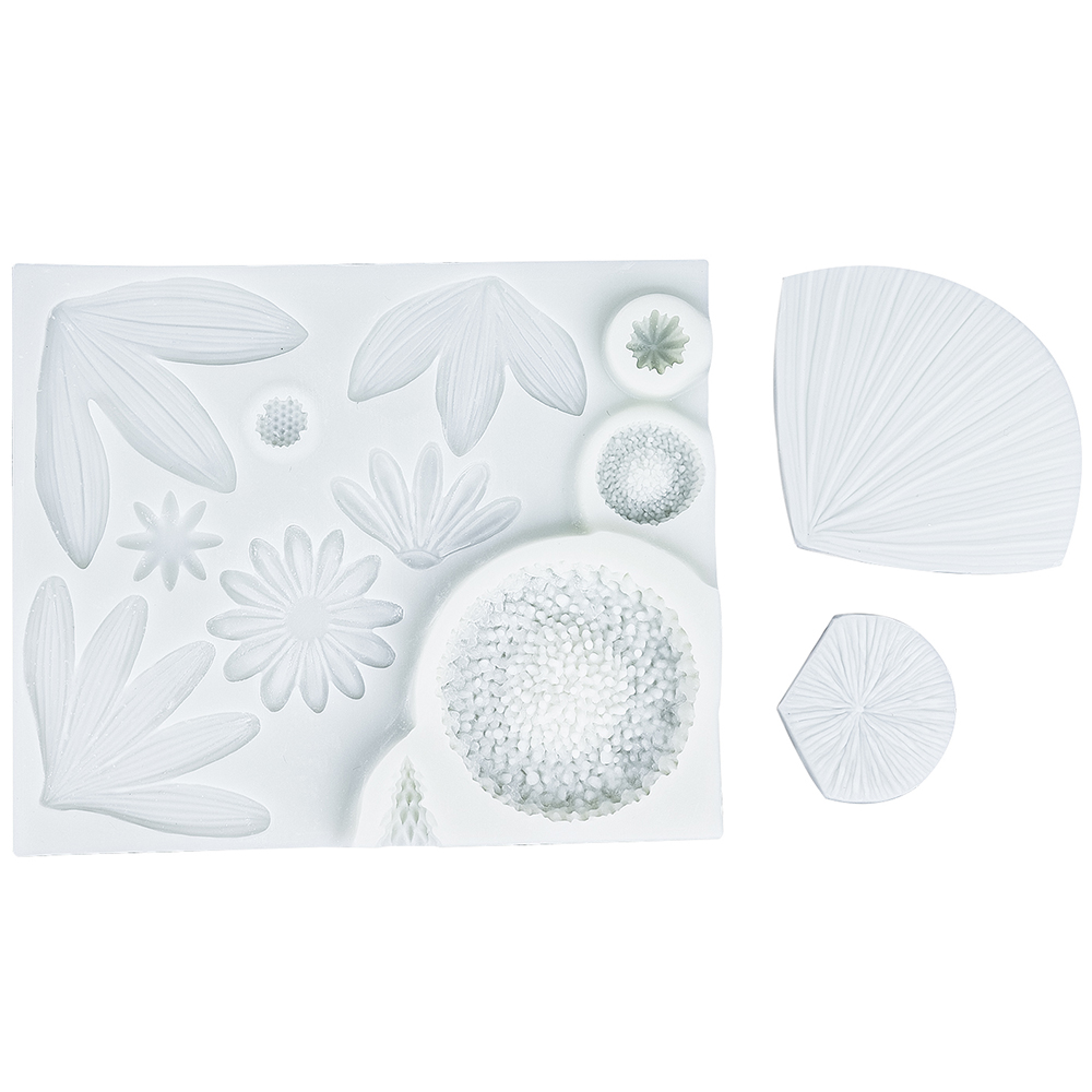 O'Creme Silicone Daisy Fondant Mold image 1