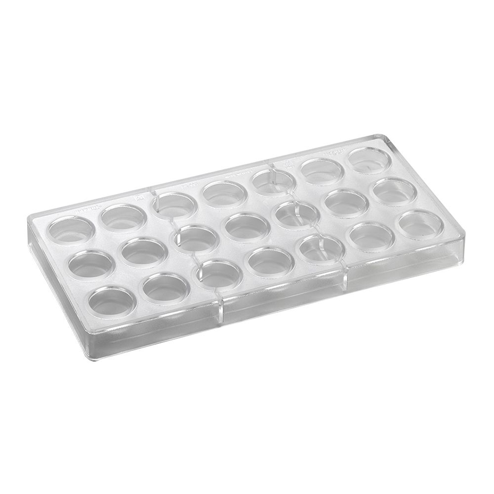 Pavoni Polycarbonate Chocolate Mold, Smooth Round 21 Cavities image 4