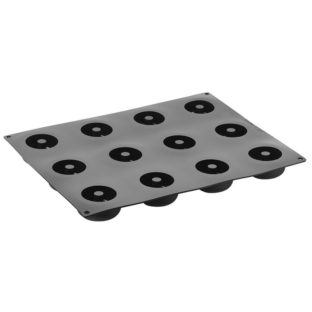 Pavoni Silicone LOOP Mold, 65mm Dia. x 34mm H, 12 Cavities image 2