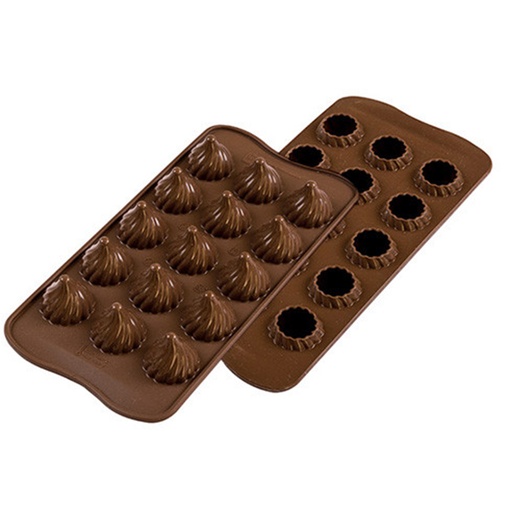Silikomart 'Easy Choc' Silicone Chocolate Mold, Choco Flame  image 1
