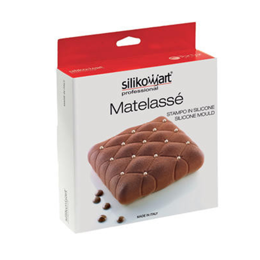 Silikomart MATELASSE Quilted Square Silicone Baking and Freezing Mold image 2