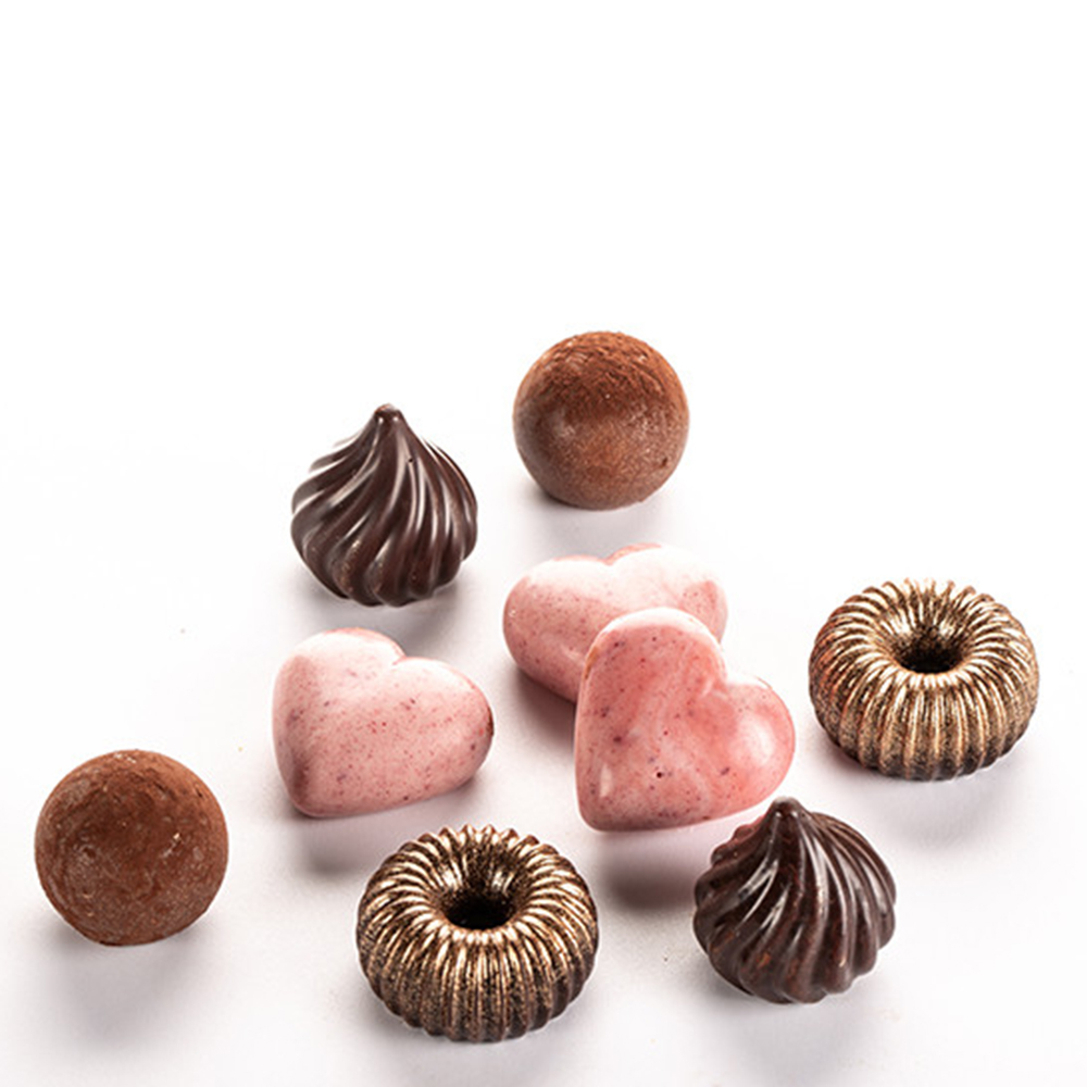 Silikomart Silicone Chocolate Mold, My Love, 12 Cavities image 3