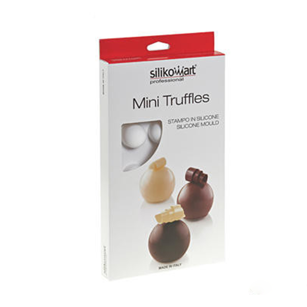 Silikomart SF172 "Mini Truffles 20" Silicone Baking Mold, 15 Cavities image 7
