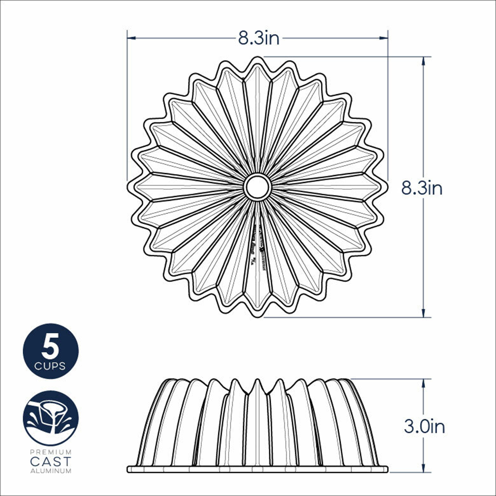 Nordic Ware 93277 Brilliance Bundt Pan image 5