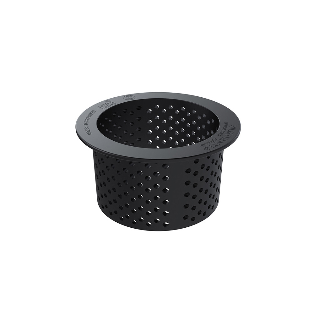 Silikomart Round Black Perforated Tarte Ring, 50mm dia. x 35mm - Set of 6 image 3