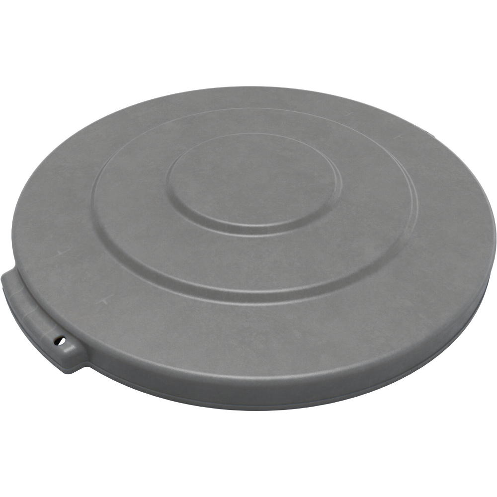 Carlisle Bronco Round Gray Lid for 10 Gallon Waste Container image 1