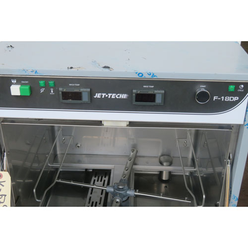 Jet Tech F-18DP Dishwasher, New, Used As Demo image 2
