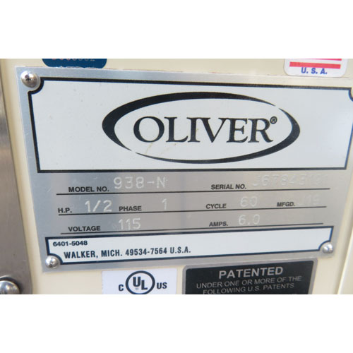 Oliver 938-N Bread Slicer 1/2" Slices, Self Serve, Used Great Condition image 5