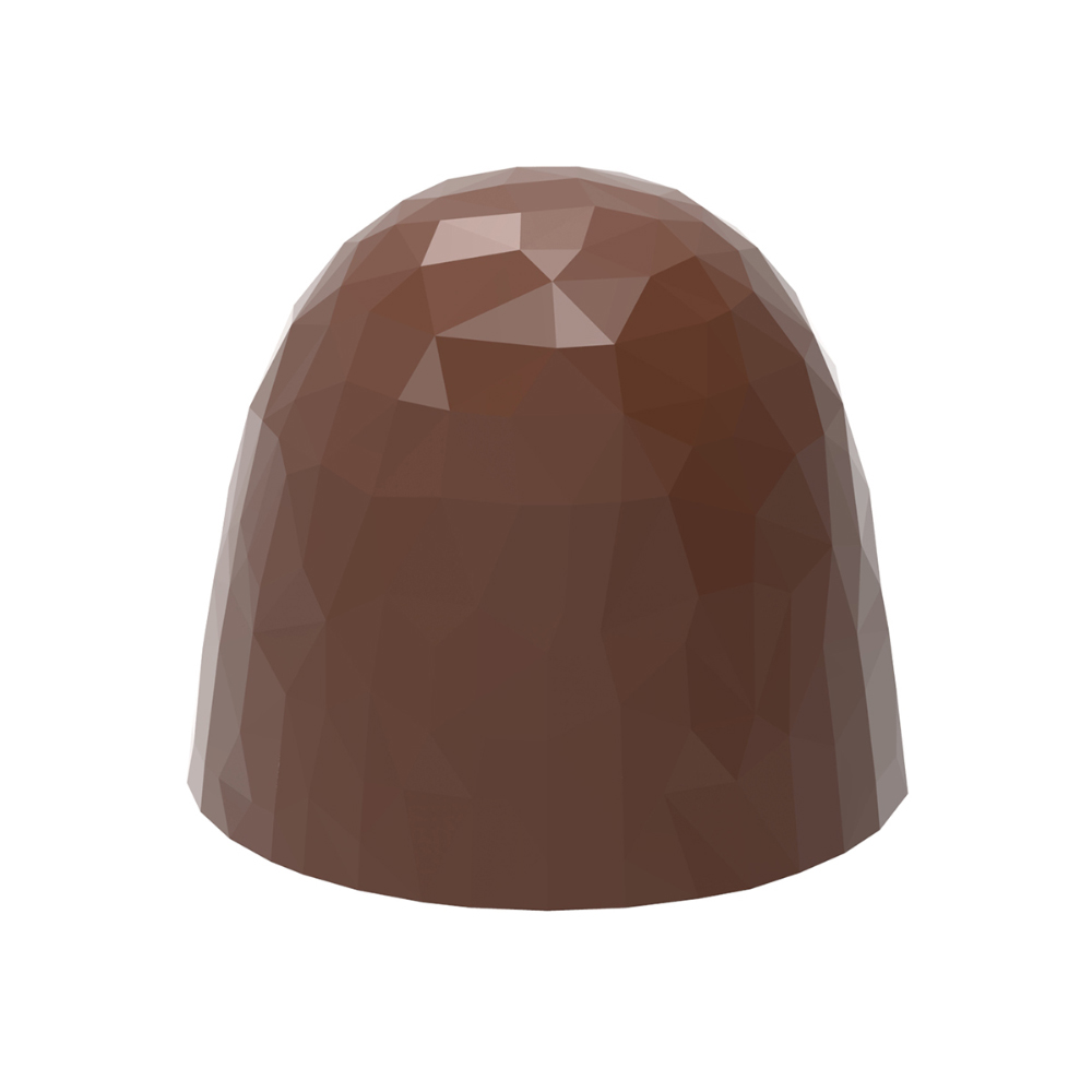 Chocolate World Polycarbonate Chocolate Mold, Diamond Truffle, 21 Cavities image 1