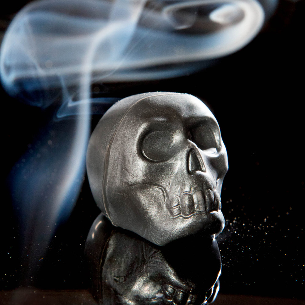 Chocolate World Polycarbonate Chocolate Mold, 3D Skull, 24 Cavities image 3
