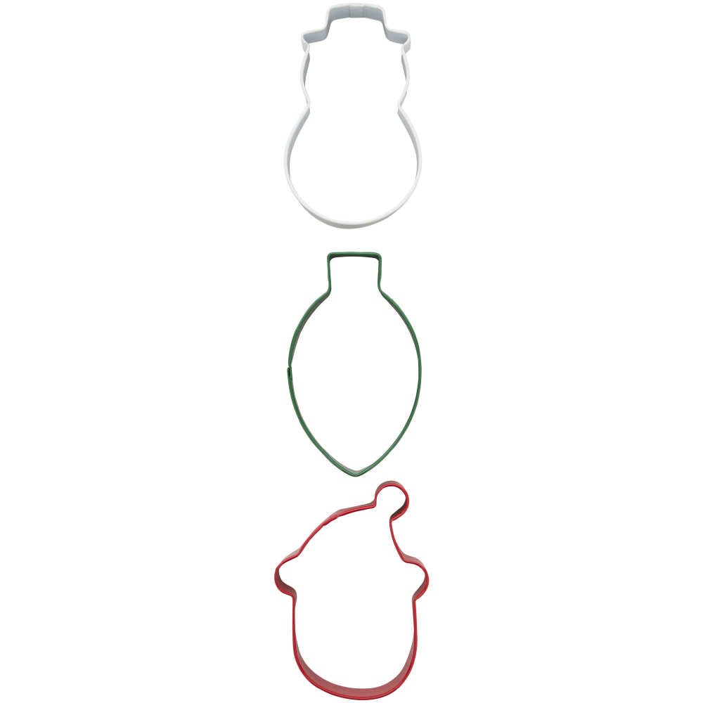 Wilton Christmas Cookie Cutter Set, 3-Piece image 2