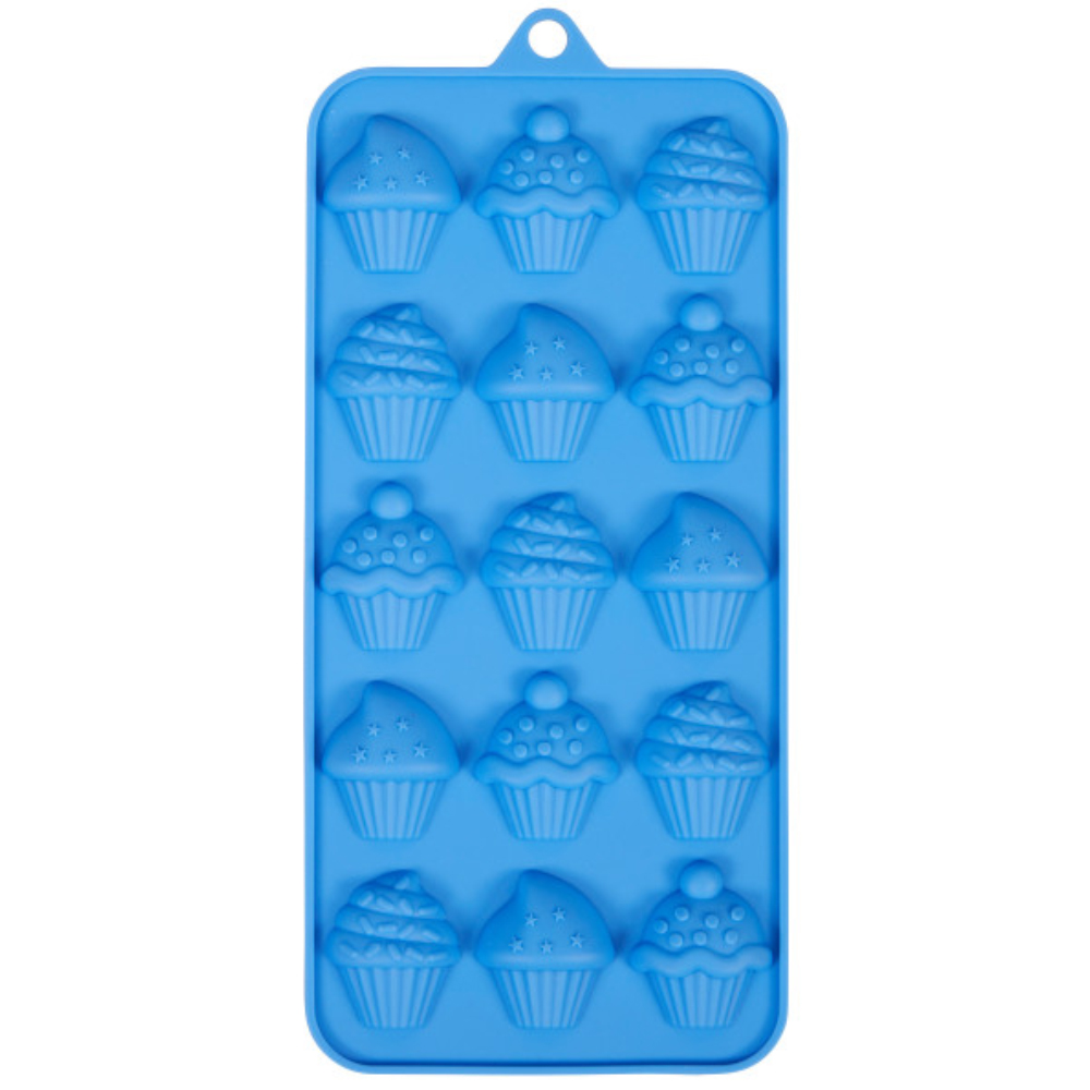 Wilton Silicone Cupcake Candy Mold, 15 Cavities image 1