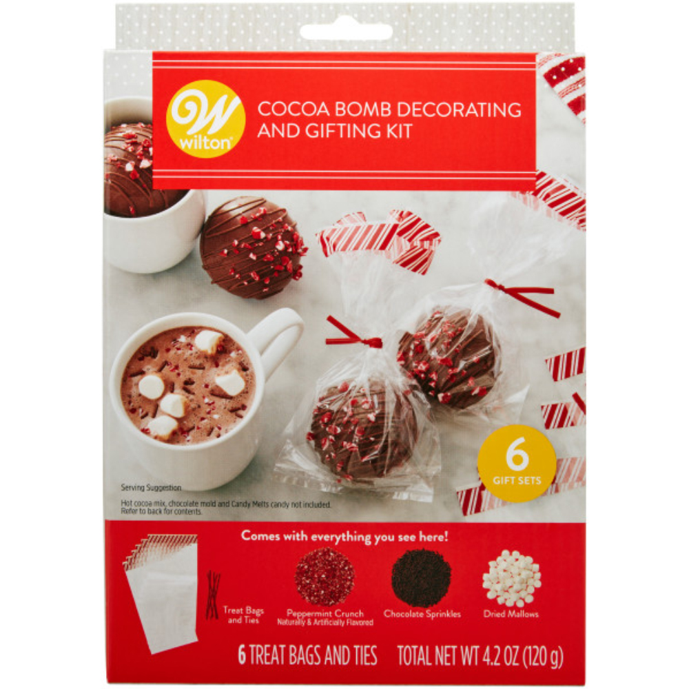 Wilton Christmas Hot Cocoa Bomb Decorating and Gifting Kit image 2