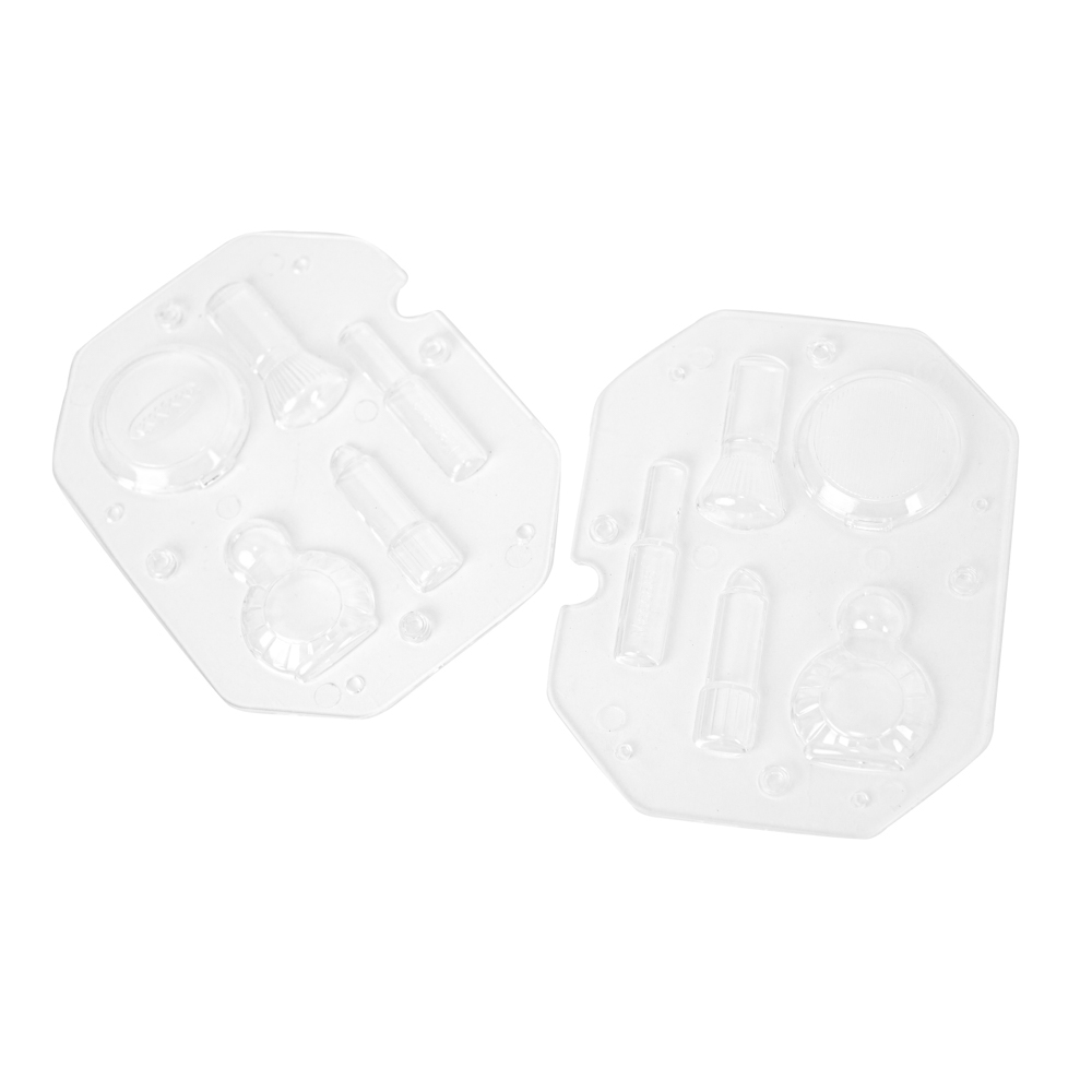 O'Creme Polycarbonate Chocolate Mold, Makeup Set, 2-Piece Mold image 2