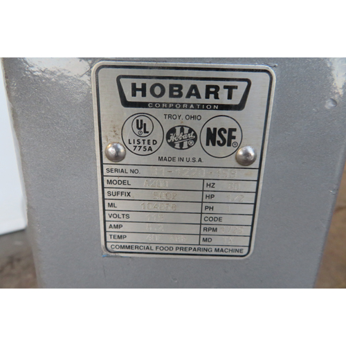 Hobart 20 Quart Mixer A200, Used Excellent Condition image 3