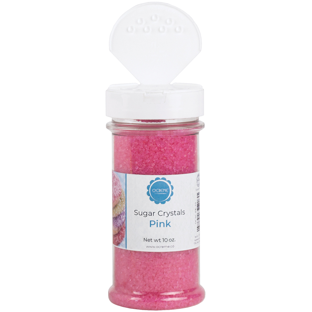 O'Creme Pink Sugar Crystals, 10 oz. image 1