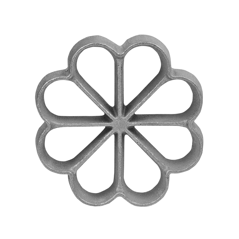 O'Creme Rosette-Iron Mold, Cast Aluminum Medium Flower image 2