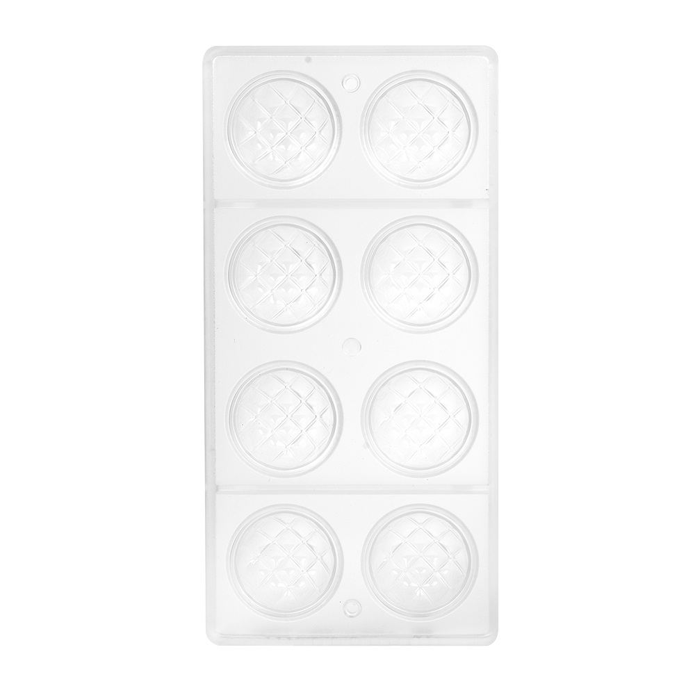 Chocolate World Polycarbonate Chocolate Mold, Chesterfield Chocolate Bomb, 8 Cavities image 5